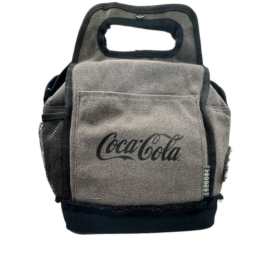 Field & Co. Hudson Craft Cooler Bags - Coca-Cola logo - Gray - Picture 1 of 7